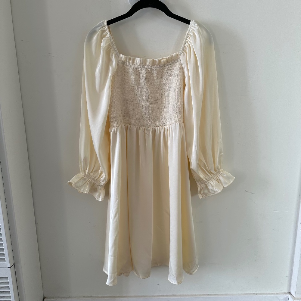 AVAILABLE SILK MINI DRESS